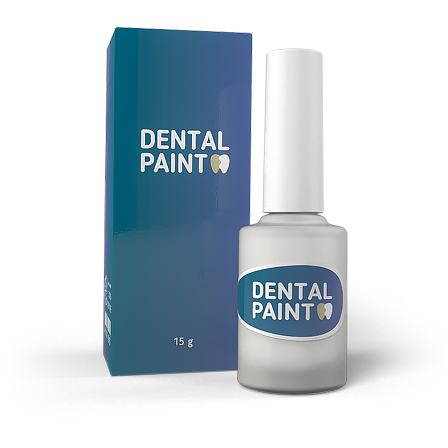 Dental Paint - белый лак для зубов (15 mg) Фото №1